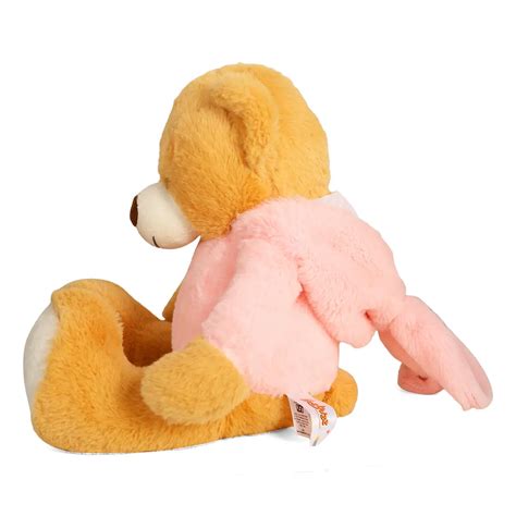 Fuzzbuzz Bear Bunny Soft Toys for Kids, 30cm, Multicolour, 3Y+