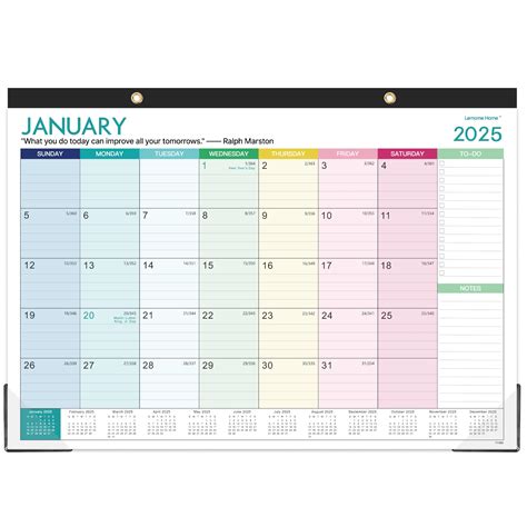 Buy 2025 - Desk 2025, 12 Monthly Desk/Wall ,16.8" x 12", January 2025 ...
