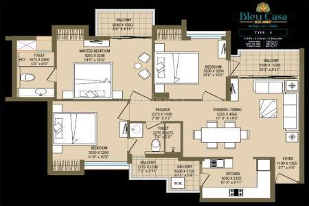 ABA Cherry County in Noida Extension, Noida: Price, Brochure, Floor ...