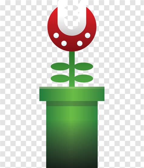 Super Mario Land Piranha Plant - Symbol - Art Transparent PNG
