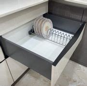 DBR Containers Kitchen Rack Iron 18 Inches PVC Rolling Shutter for ...