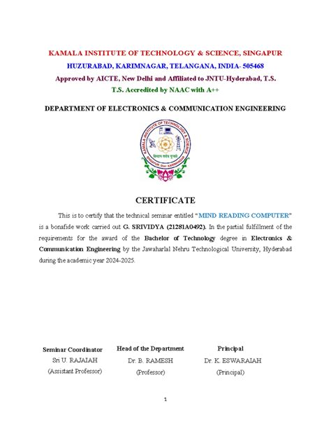 Eduskills internship doc - An Internship Report on AI-ML Virtual ...