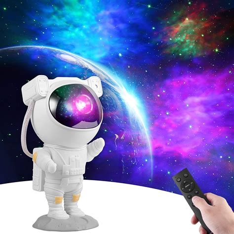 Astronaut Galaxy Ceiling Light Projector with Timer – Coral Tree