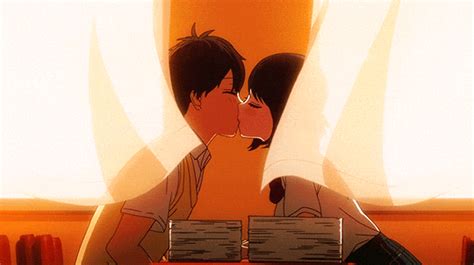 Anime Kiss GIFs - AniYuki - Anime Portal