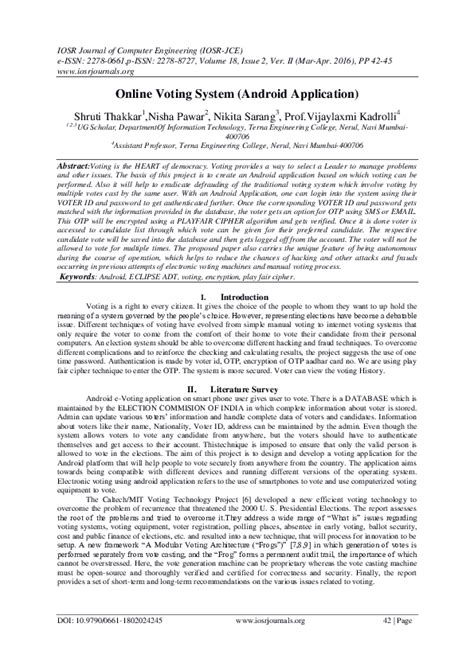 Image result for Voting Application System Design