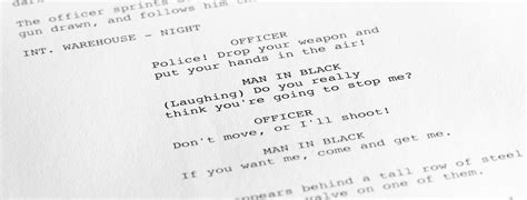 Image result for Movie Script Format for Beginners