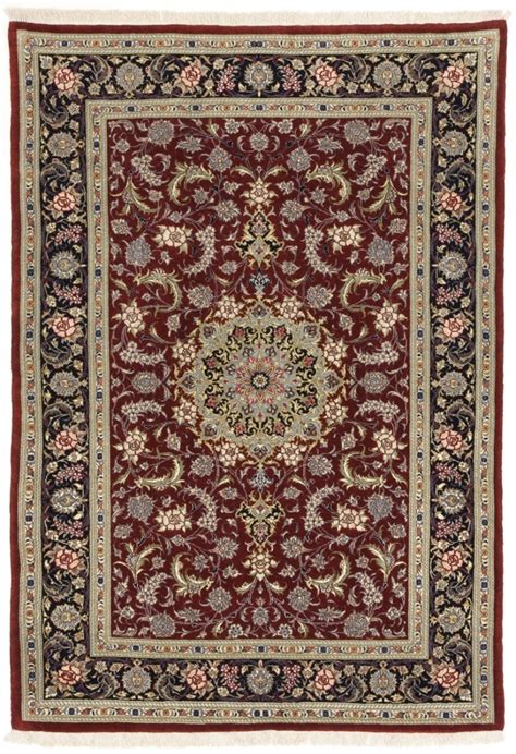 Perserteppich Ghom rot (105x150cm)