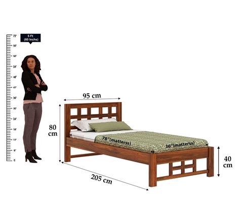 Simons Solid Sheesham Wood Single Bed - 3 Years Warranty – Ganpati Arts