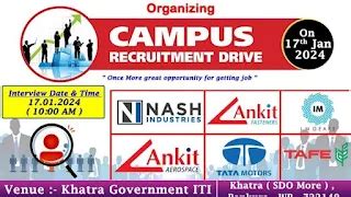 TATA Motors, TAFE, IM Gears Nash Industries and More Companies Campus ...