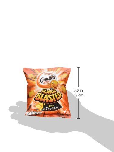 Buy Goldfish Flavor Blasted Crackers, Xtra Cheddar Snack Pack, 0.9 oz ...