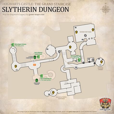 Hogwarts Interior Map