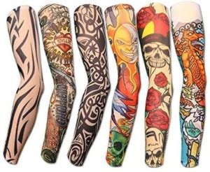 NJ STAR Cotton Arm Sleeve For Men & Women With Tattoo Price in India ...