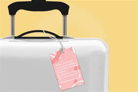 Personalized Luggage Tags - Order Custom Luggage Tags, Bag Tags Online ...