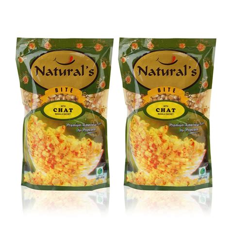 Natural`s Bite Premium American Corn for Popcorn (Chat Masala), 250 g ...