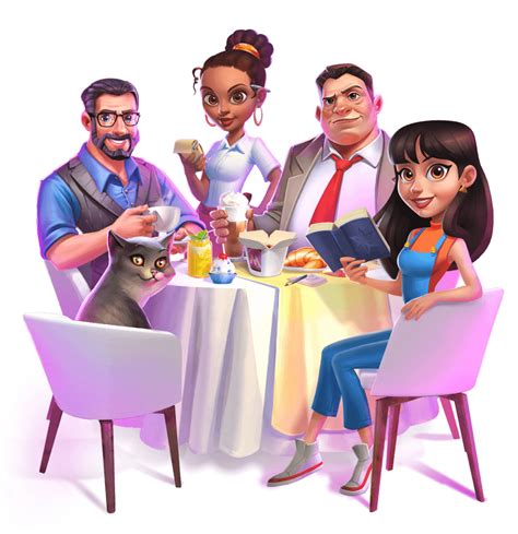 Мобильная игра «Моя кофейня: рецепты и истории» от Melsoft Games