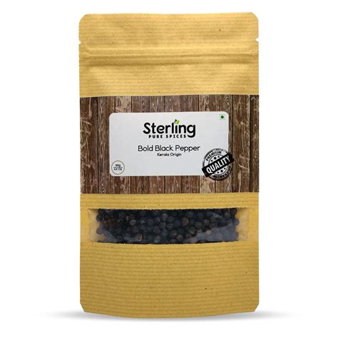Buy Sterling Special Kerala Bold Black Pepper/Kerala Bold Kali Mirchi ...