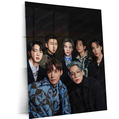 BTS Metal Poster – K-Pop Legends Wall Art for ARMY – TURTLEWINGS