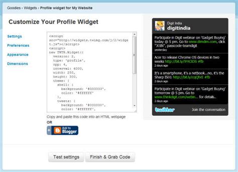 Creating a cross-runtime Twitter desktop widget