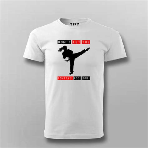 Don't Let the Pony Tail Fool you Kickboxing T-shirt for Men - TEEZ.in