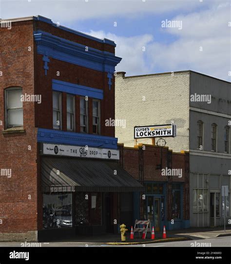 Historical Building in Downtown Salen, the Capital City of Oregon, USA. Historical building in ...