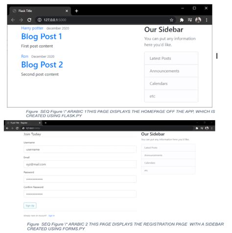 Flask Module in Python 的图像结果