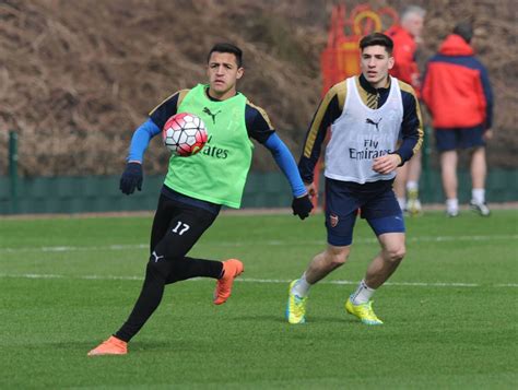 Arsenal train ahead of Watford match | News | Arsenal.com