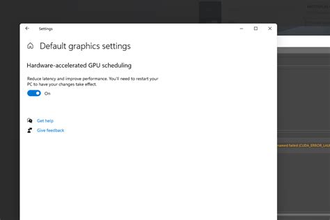 Image result for Disable GPU Scheduling Windows 1.0