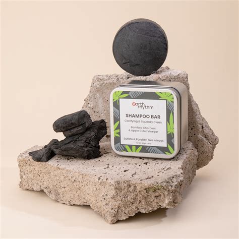 Bamboo Charcoal Shampoo Bar
