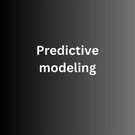 Data Predictive Modeling 的图像结果