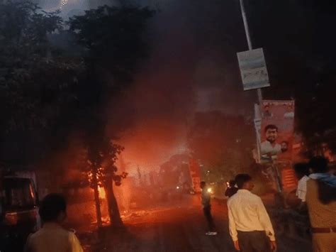 Lucknow Ration Warehouse Fire Under Control After 3 Hours