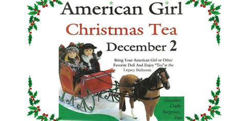 American Girl Christmas Tea, 14 Elk Street,Hartford,05047,US, December ...