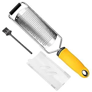 Buy Upgraded Version Lemon Zester, Siasky Stainless Steel Cheese Grater ...