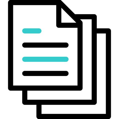 Document - Free files and folders icons