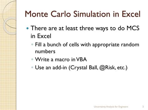 Image result for Monte Carlo Code Using VBA