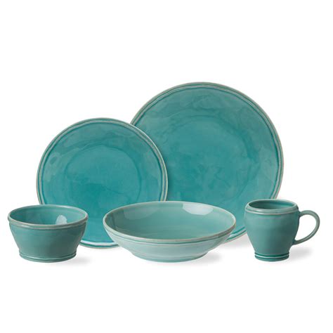 Buy Casafina Stoneware Ceramic Dish Fontana Collection 5-Piece ...