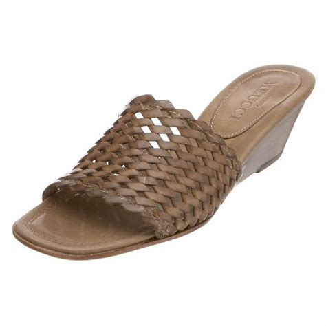 Buy Sesto Meucci Women's Sailor Wedge Slide,Khaki,9.5 N at Amazon.in