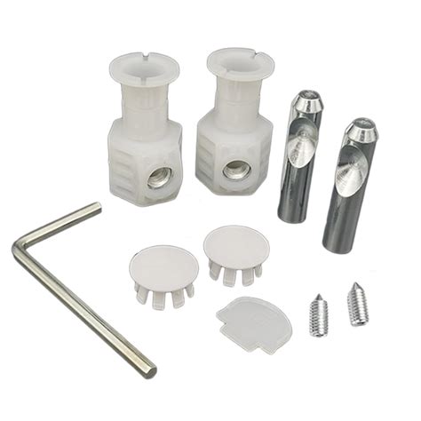 1 Pair Toilet Fixing Kit Universal Back to Wall Toilet Fixing Bolts ...
