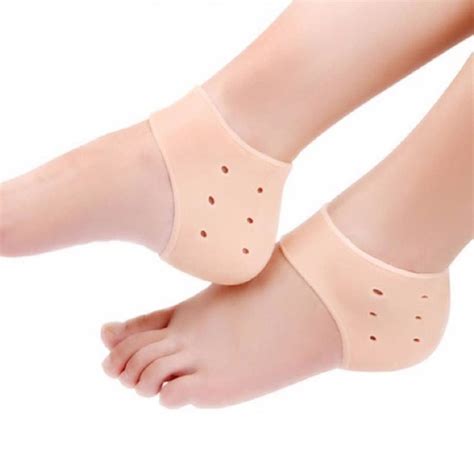Maharsh 3 Pair Silicon Moisturizing Heel Fore foot & foot Swelling Pain ...