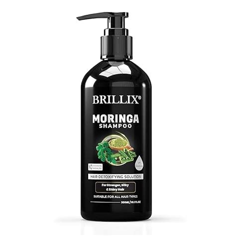 Buy Brillix Moringa Shampoo with Methi and Amla Extracts - 300 ml for ...