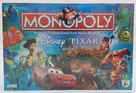 Monopoly Disney Pixar Edition Board Game - Shop The Mouse