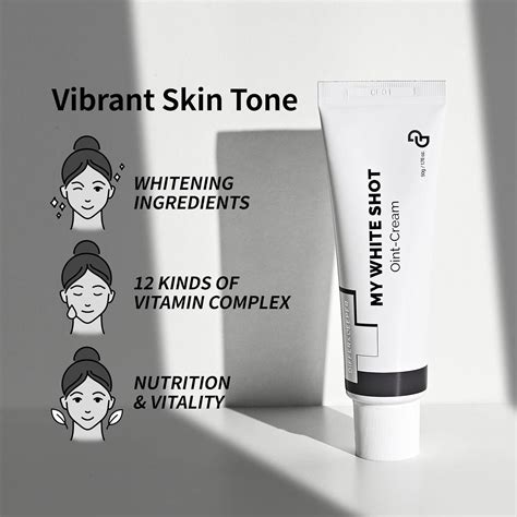 Buy DIFFER&DEEPER My White Shot Oint-Cream | Korean Skin Care Face ...