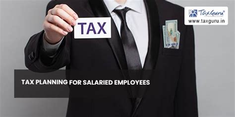 Tax Planning For Salaried employees