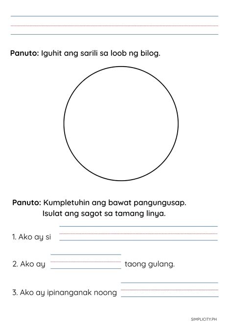 Image result for Tagalog Words Worksheet