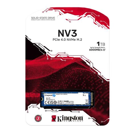 Kingston SSD NV3 1 To - Disque SSD - LDLC
