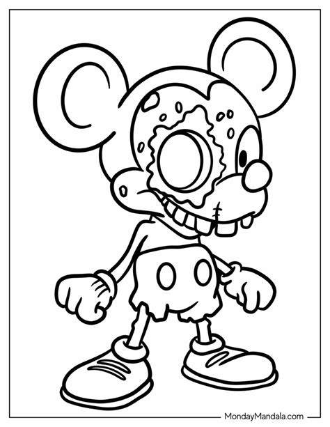 25 Zombie Coloring Pages (Free PDF Printables)