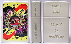 Monkey: Zippo Flamme Deutschland
