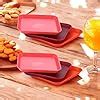 Deal Hub Snack Plates Set – Modern Unbreakable Dessert & Appetizer ...