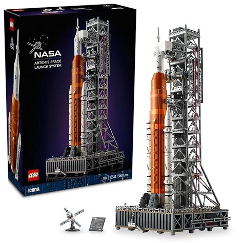 LEGO Icons NASA Artemis Space Launch System 10341 Building Blocks for ...