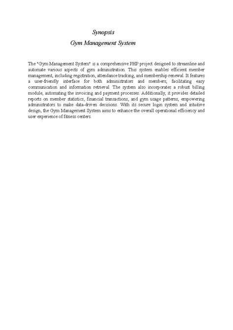 Image result for Synopsis for Gym Management Using Python