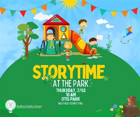 Storytime At The Park: Otis Park, 349 Leatherwood Rd, Bedford, IN 47421 ...